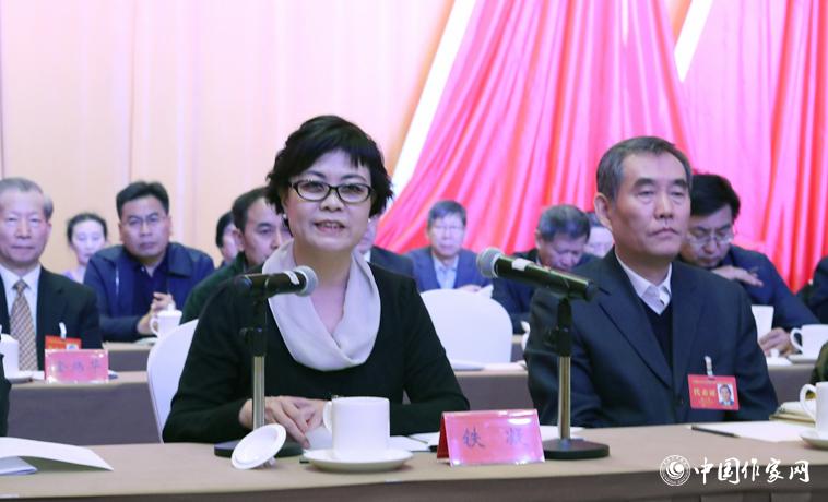 12月1日，中國作協(xié)九代會第二次全體會議召開，鐵凝主持會議。