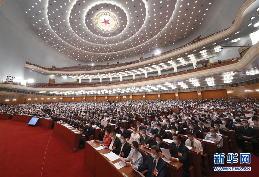 5月21日，中國(guó)人民政治協(xié)商會(huì)議第十三屆全國(guó)委員會(huì)第三次會(huì)議在北京人民大會(huì)堂開(kāi)幕。 