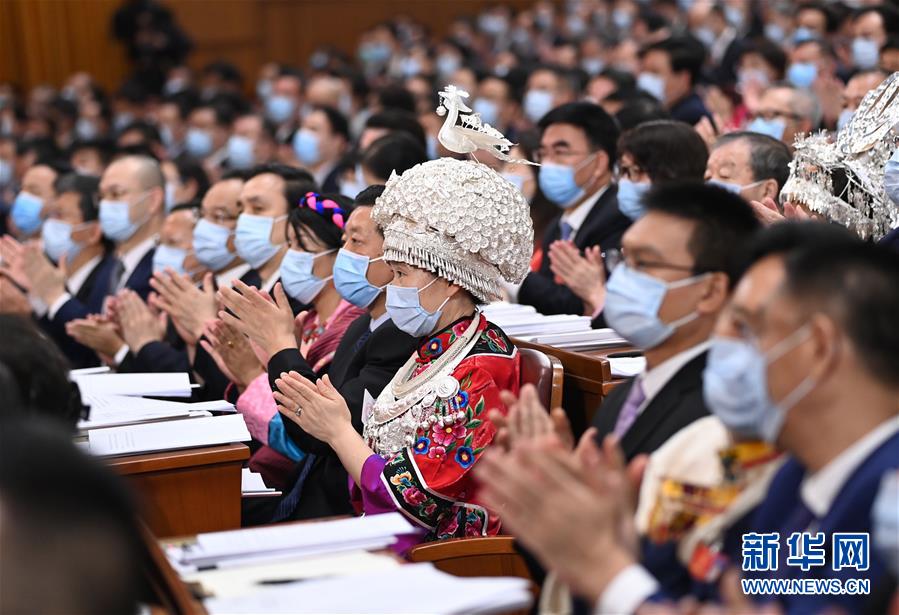5月22日，第十三屆全國(guó)人民代表大會(huì)第三次會(huì)議在北京人民大會(huì)堂開(kāi)幕。 