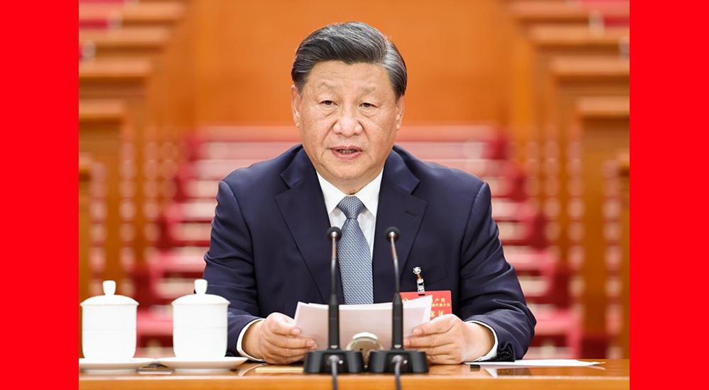 10月15日，中國(guó)共產(chǎn)黨第二十次全國(guó)代表大會(huì)在北京人民大會(huì)堂舉行預(yù)備會(huì)議。習(xí)近平同志主持會(huì)議。