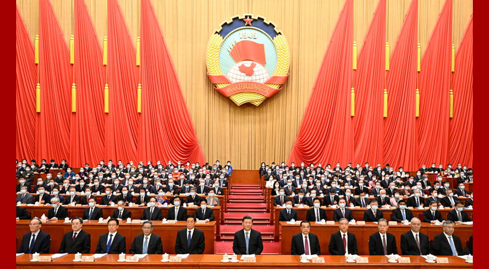 3月4日，中國人民政治協(xié)商會議第十四屆全國委員會第一次會議在北京人民大會堂開幕。