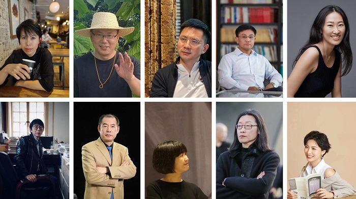 上：黎紫書、舒飛廉、沈念、尹文武、孟小書   下：張定浩、劉文飛、吳雅凌、朱朱、周婉京