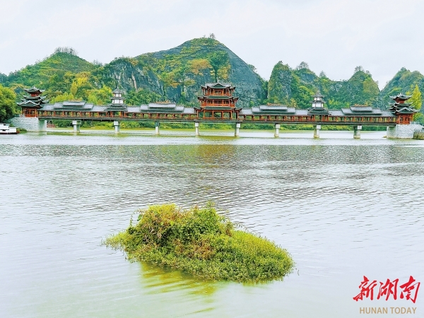 溆浦思蒙風(fēng)雨橋。