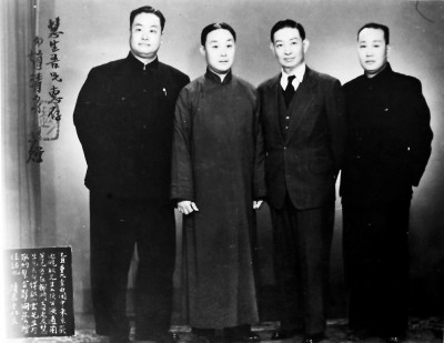 京劇“四大名旦”合影（左起：程硯秋、尚小云、梅蘭芳、荀慧生） 資料圖片
