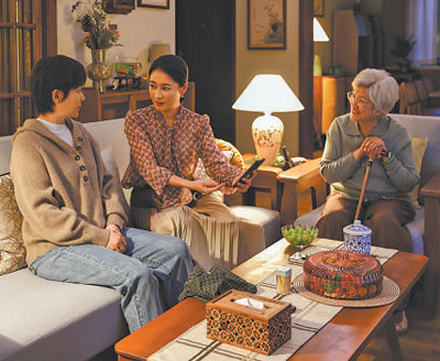 電視劇《煙火人家》劇照。 　　電視劇片方供圖