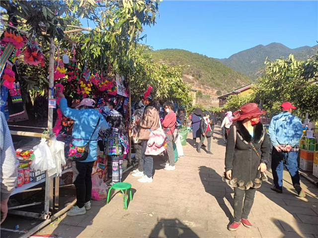 老家直苴的山街，以前李躍慧經(jīng)常會去那里擺攤