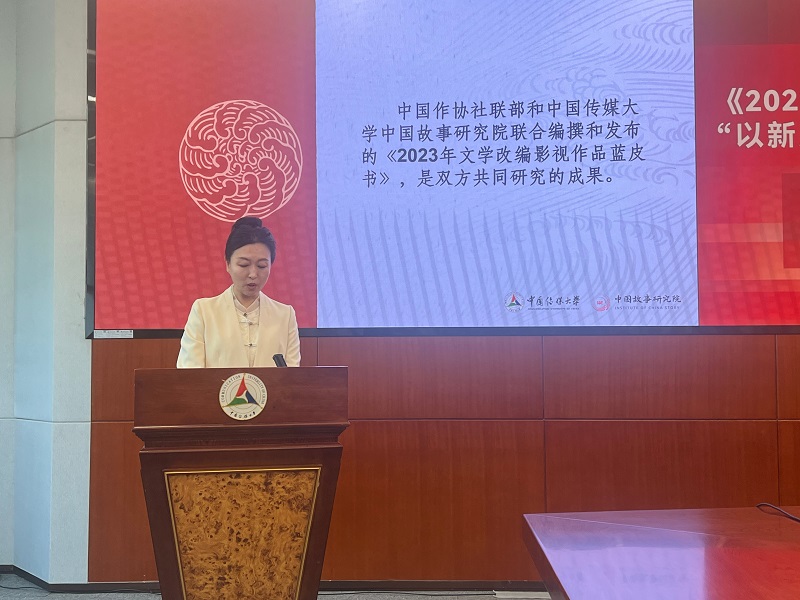 中國傳媒大學(xué)中國故事研究院院長(zhǎng)儲(chǔ)小毛