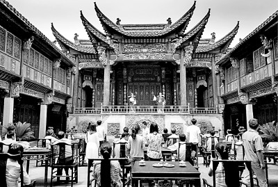 南京溧水古戲臺。資料圖片