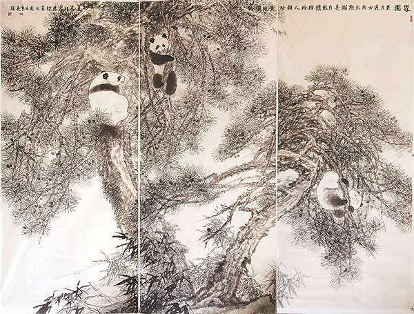 家園（中國畫 2019年） 朱理存、馬振聲 作