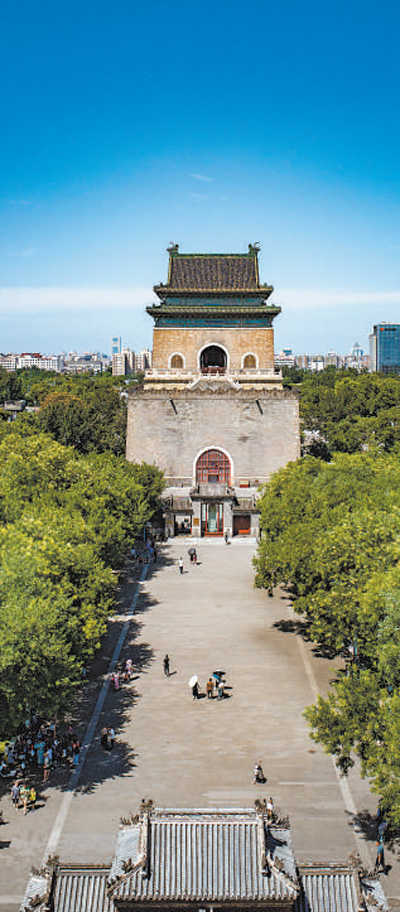 鐘樓外景。  　　國家文物局供圖