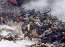 高洪波：麥新與《大刀進行曲》　　麥新，是我童年記憶中印象特別深刻的名字。他是犧牲在我的故鄉(xiāng)科爾沁草原的著名烈士……[詳細]