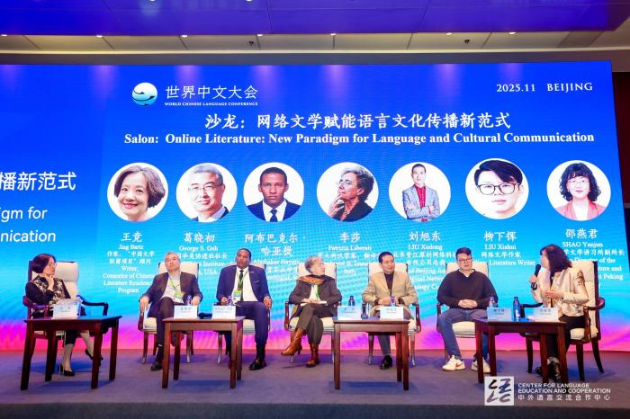  本次會議現(xiàn)場。教育部中外語言交流合作中心供圖